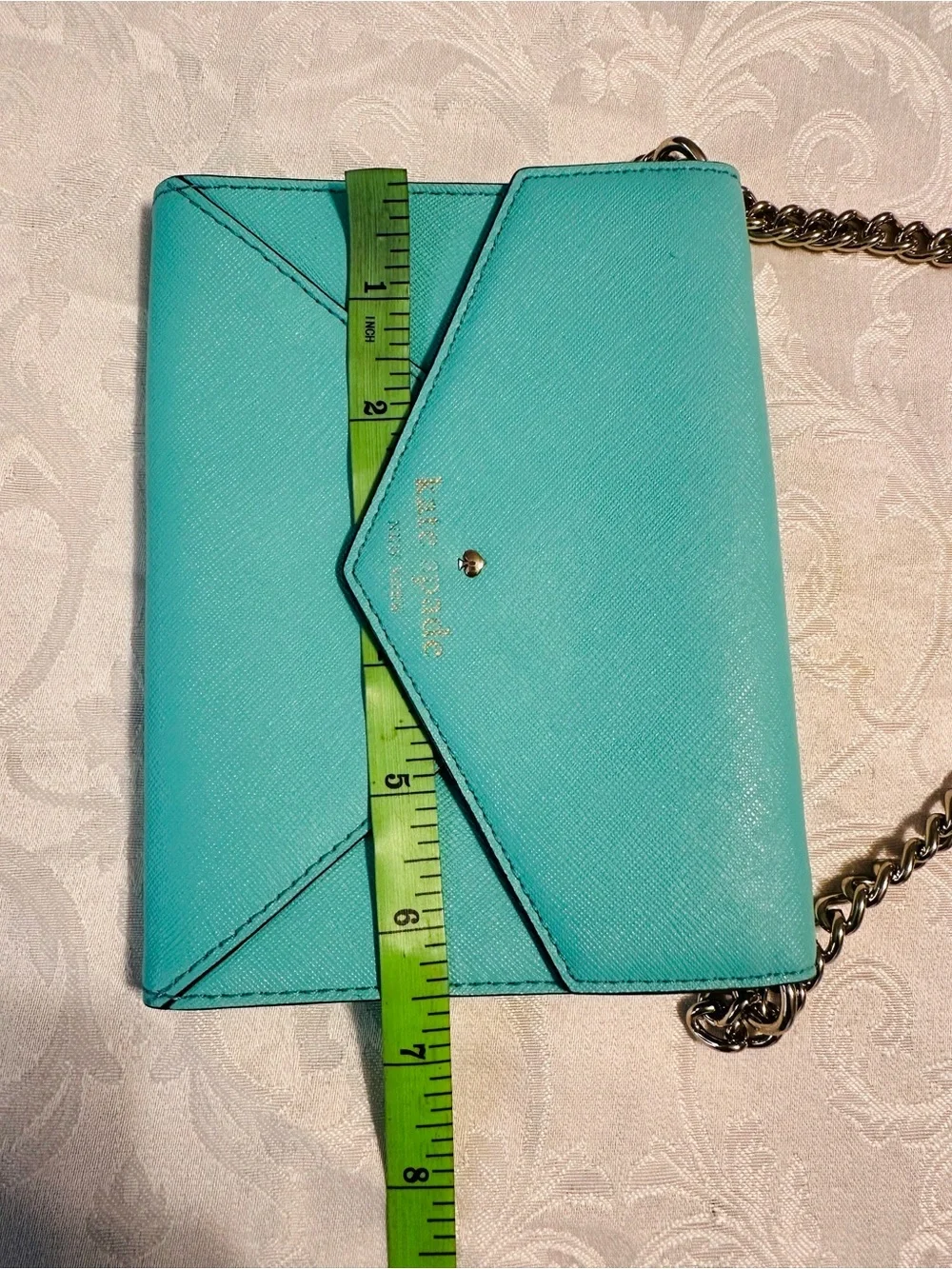 kate spade Turquoise Envelope Crossbody Bag